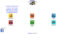 Tablet Screenshot of midtownautoparts.net
